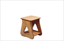 BAC395 Wood Small Side Table