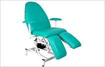 electric luxury split leg treatment chair