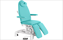 electric compact split leg chair