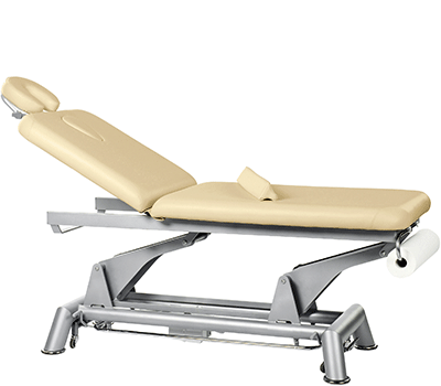 All-electric treatment couch
