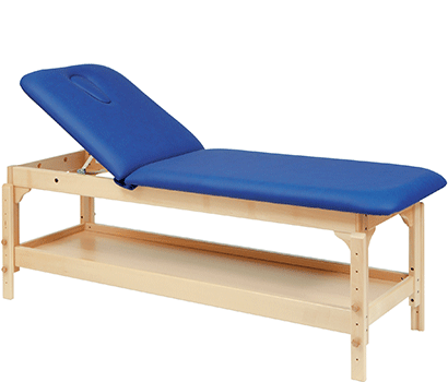 wood salon spa bench