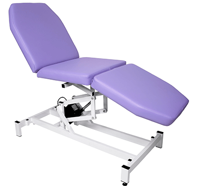 Electric therapy couch - three section